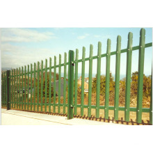 Panneaux de clôture de palais de jardin en fer recouvert de PVC (ANJIA-094)